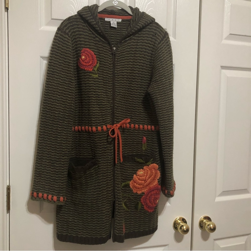 CAbi Hooded Sweater Coat